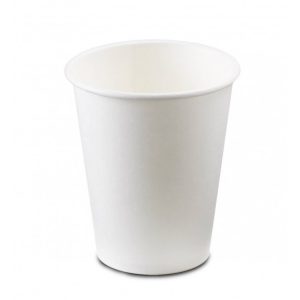 VASO PARAFINADO BEBIDAS CALIENTES 240 CC BLANCO