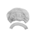 gorro plegado blanco