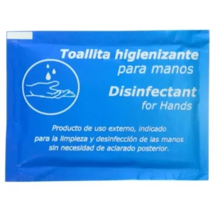 toalla higienizante manos