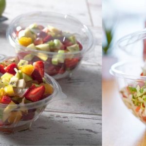 Ensaladeras PET Redondas