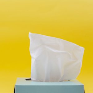 "kleenex" y Toalla plegada